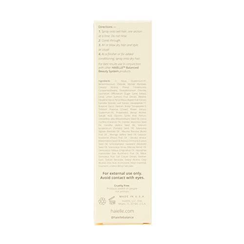 Hydrate Leave-In Conditioner 125ml Hair Protectant for Dry & Color-Treated Hair