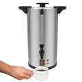 Valgus 12L Commercial Electric Coffee Urn - 80 Cup Capacity, Food Grade Stainless Steel
