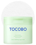 Calming Aqua Toner Pads for Sensitive Skin - 60 Vegan Dual-Sided Masks