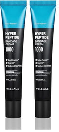 WELLAGE 50ml Hyper Peptide Bandage Cream with Salmon DNA PDRN Anti-Aging Face Moisturizer - Pack of 2