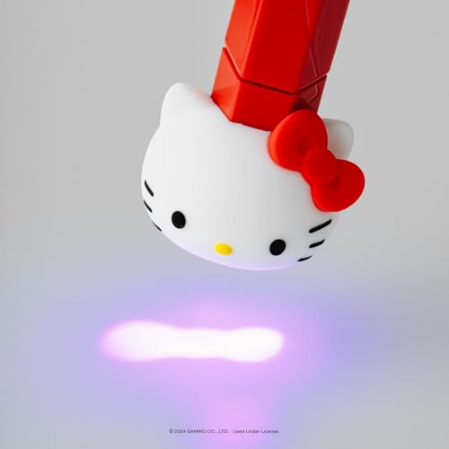 APR?S x Hello Kitty¢ç Omni Light, Gel-X UV LED Nail Lamp, Flash Curing Wand, Handheld or Standing Cordless Nail Lamp for Gel Nails