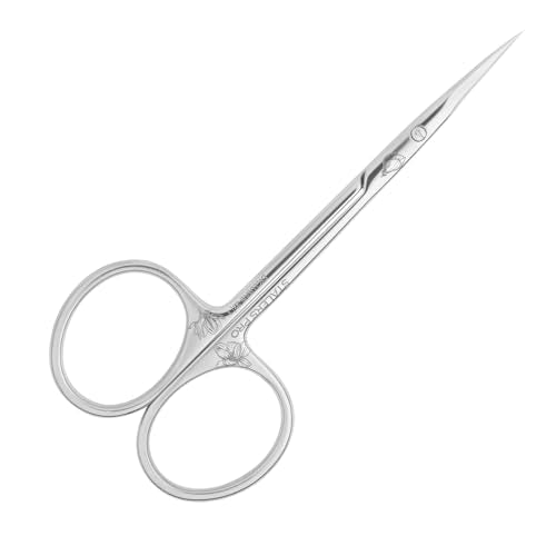 Staleks Exclusive 22 Type 1 Cuticle Scissors (Magnolia) ? Straight Handles and Classic Curved Blades