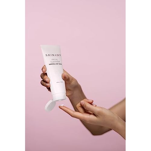 Facial Cleanser for Normal and Dry Skin, Gentle Face Wash, Makeup Remover, Gluten-Free Paraben-Free Sulfate-Free Cleanser Face Wash - 4 fl oz