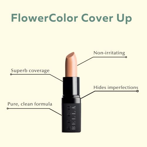 Ecco Bella Cover-Up Concealer - Beige, Lightweight Organic Skin Corrector