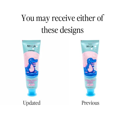 Nano Hydroxyapatite Kids Toothpaste Bubblegum Berry - Fluoride & SLS Free, 3.4 Fl Oz Pack of 2