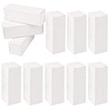 AUEAR, 50 Pack White Kraft Paper Lipstick Boxes Empty Lip Gross 3.35"x1.1"x1.1" Rectangle Balm Perfume Essence Oil Packaging Cases for DIY Gloss Gift Packing