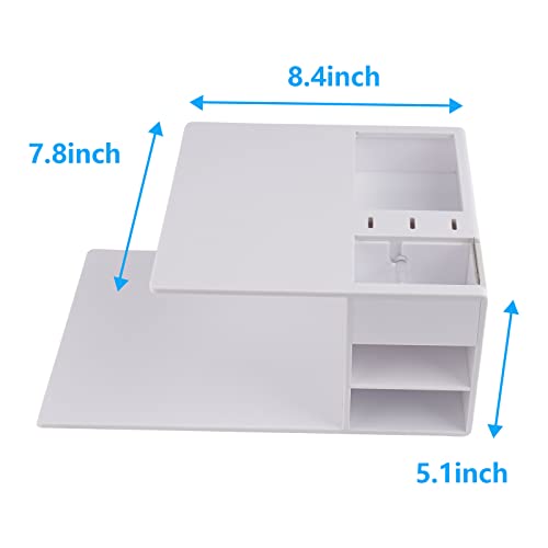Eyelash Extension Pillow Shelf Stand with Tape Dispenser Cutter, Makeup Tool Display Cabinet Shelves, Tool Organizer for Eyelash Extension Pillow