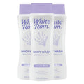 White Rain Lavender Moisturizing Body Wash for Women & Men - Lavender Body Wash for Dry Skin, Gentle Paraben-Free Formula with Botanical Extracts for Everyday Use, 12 fl oz, Pack of 3