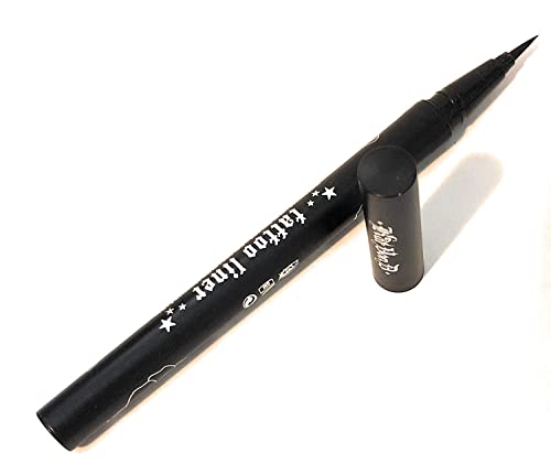 Kat Von D Tattoo Liner Waterproof Liquid Eyeliner in Trooper Black - Full Size