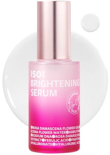 ISOI Rose PDRN Serum with Bulgarian Rose Oil 1.18 Fl Oz - Radiance Face Serum