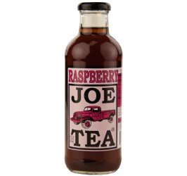 Joe Tea Raspberry Iced Tea - 20 oz Bottle, Pack of 12