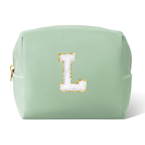 Pocmimut Birthday Gifts for 3 4 5 6 7 8 9 10 11 12 13 Year Old Girls,Personalized Makeup bag Cute Cosmetic Pouch Birthday Gifts for Girls Daughter Sister Friend Girlfrend,L