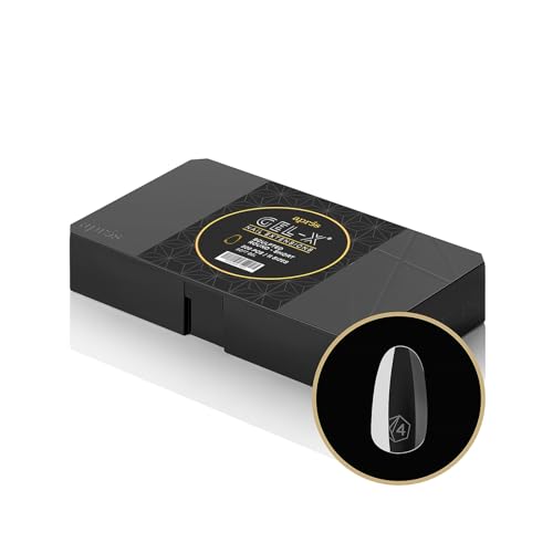 Apr?s Gel-X¢ç Sculpted Round Short Tip Box | 500pc Gel-X Tips, 11 Sizes 00-9, Premium Quality