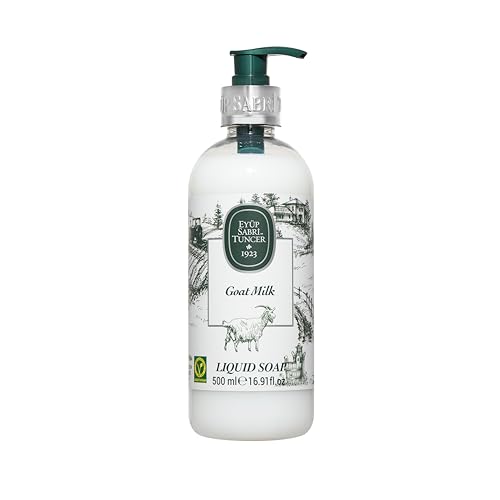 Eyup Sabri Tuncer Goat Milk Hand Soap 16.9 fl oz - Moisturizing Liquid Hand Wash