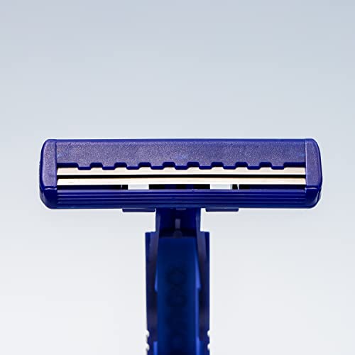 Dorco Fresh Twin Blade Disposable Razors for Men (60 Counts), Smooth & Comfortable Shave, Shaving Razors for Men, Non-Slip Handle, Ideal for Sensitive Skin & Travel