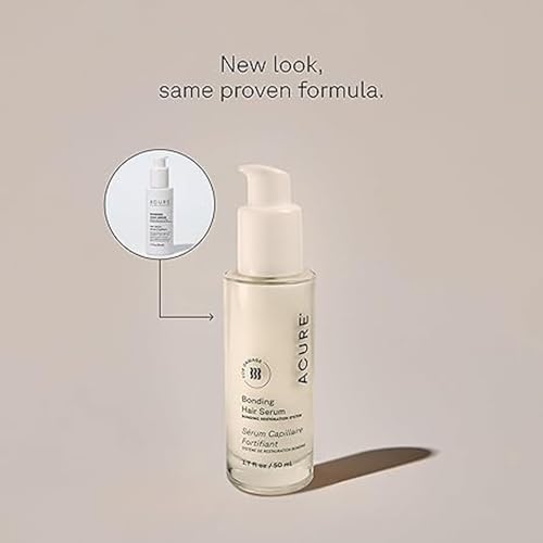 Acure Bonding Hair Serum 1.7 fl oz Pack of 2 - Damage Repair & Frizz Control