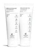 Whitening Toothpaste with Hydroxyapatite & Bamboo Charcoal - Mint, 3.4 oz, Pack of 2