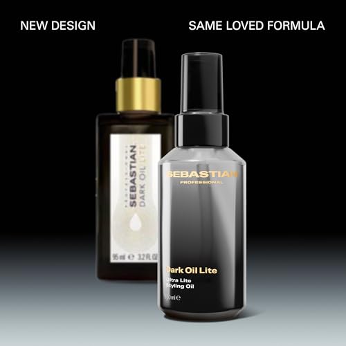 Sebastian Professional Dark Oil Lite Ultra Light Styling Oil 3.3 Fl Oz