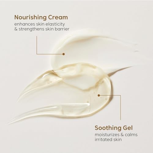 THANKYOU FARMER Rice Pure Gel and Cream, Nourishing Exclusive Korean Rice Extract, Dermatologist Tested, Ceramide, Korean Moisturizer for Dry Skin, Fragrance-Free, 2.81 fl.oz