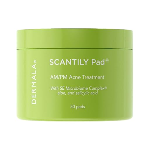 Acne Treatment Pads for Clear Skin - AM/PM Salicylic Acid & Aloe Vera