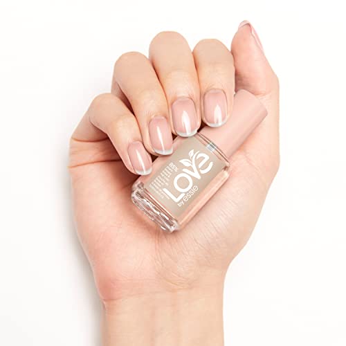 LOVE by essie Nail Care, 85% Plant-based, Salon-Quality, Base and Top Coat, 0.46 Fl Oz