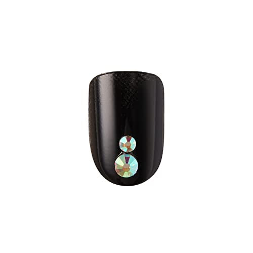 KISS imPRESS Press-On Nails Couture Collection Manicure Kit, ¡®Lavish¡¯, Patented Super-Hold Adhesive, 30 Fake Nails with 12 Accent Nails