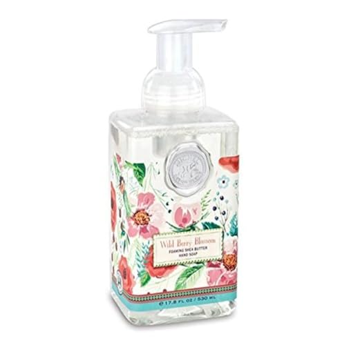 Foaming Hand Soap with Shea Butter & Aloe Vera - Wild Berry Blossom 17.8oz