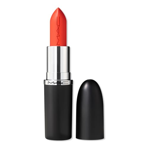 MAC M¡¤A¡¤Cximal Sleek Satin Lipstick, Morange, 0.12 Ounces