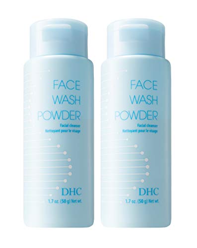DHC Face Wash Powder Unscented 1.7 oz Pair - Enzyme Exfoliating Cleanser