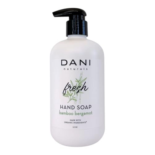 DANI Naturals Bamboo Bergamot Hand Soap - Sulfate-Free & Vegan, 12 fl oz - Variation: Bamboo Bergamot