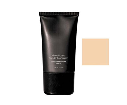 Mineral Liquid Foundation SPF 15 - Light Linen, Medium to Full Coverage