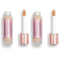Revolution, Conceal & Define Foundation, Full Coverage, Long-Lasting Matte Finish, Vegan & Cruelty-Free, F5 Light Skin Tones, 0.8 fl oz (Pack of 2)