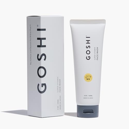 GOSHI Gentle Foaming Vitamin Face Wash 4 oz | Vitamin E & Plant Oils