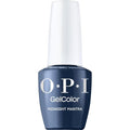 OPI GelColor LED Cure Nail Polish - Midnight Mantra Opaque Dark Navy Blue
