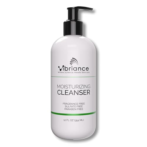 Vibriance Moisturizing Oil-to-Foam Face Cleanser 12 fl oz for Dry & Sensitive Skin