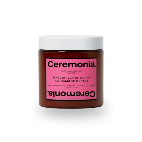Moisturizing Hair Mask for Dry & Damaged Hair - Guava & Natural Ingredients 7.8 fl oz