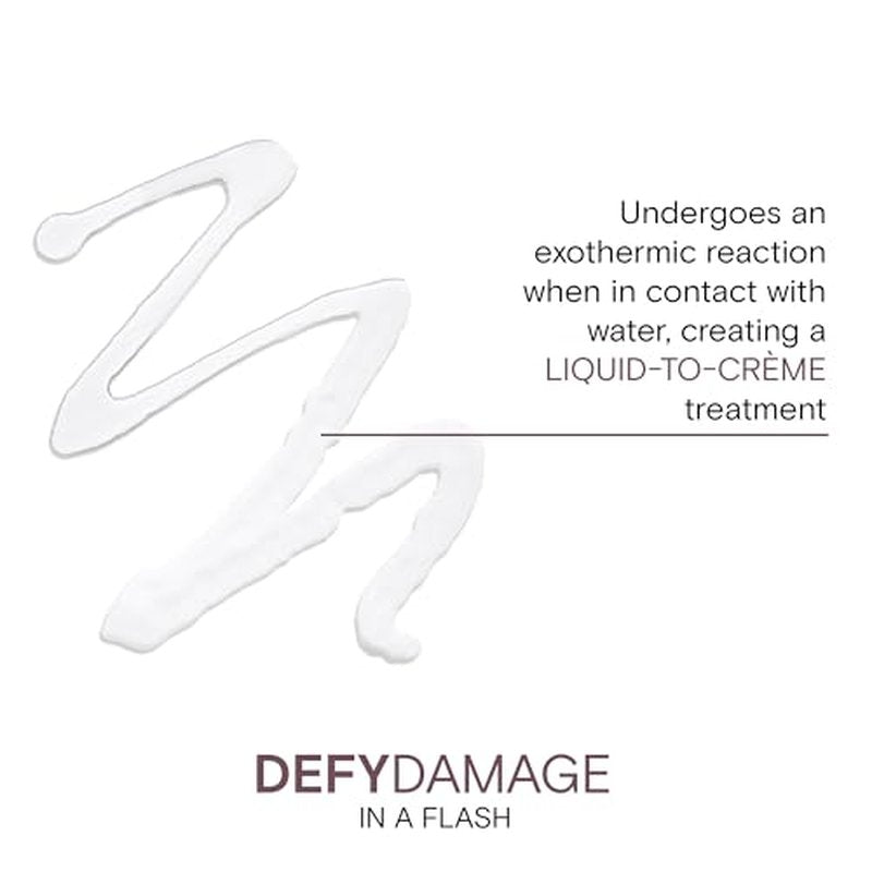 Joico Defy Damage In A Flash 7-Second Bond Building Hair Treatment | With Liquid Keratin | Quick Bond Strengthening & Protection | Color -Safe | Unique Liquid-To-Cr?me Formula | 6.76 Fl Oz