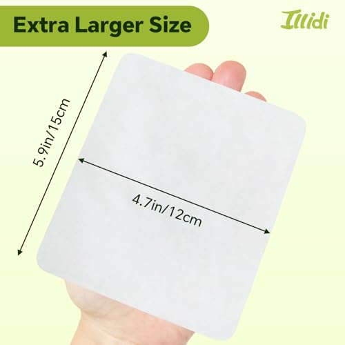 Ultrasoft Cotton Pads for Sensitive Skin - 360 Count Jumbo 4.7x5.9 Inch