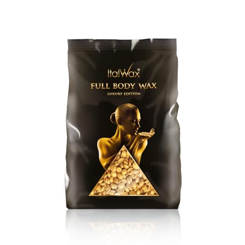 Full Body Wax Beads 1kg Unscented Hard Wax for Sensitive Skin - Hair Removal Supplies