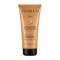 FARMASi Professional Keratin Therapy Repairing Hair Mask, Deep Repair & Moisture Care for Dry Damaged Color Treated Hair, Smoothness Shine Support, 6.7 fl oz