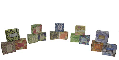 Greenwich Bay Assorted Soap Sampler Pack - 15 Mini Shea & Essential Oil Bars