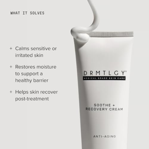 DRMTLGY Soothe & Recovery Face Cream - Restorative Moisturizer for All Skin Types