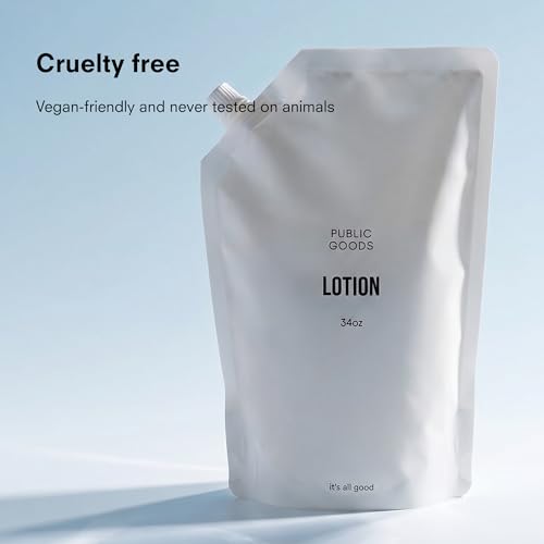 Public Goods Body & Hand Lotion Refill 34 Fl Oz – Natural Essential Oils, Cruelty-Free, Made in Canada - Variation of 34 Fl Oz (Pack of 1)
