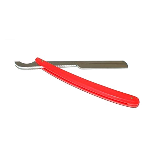 Plastic Handle Straight Razor Used with Replaceable Blade (Pack of 2)