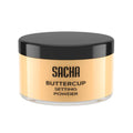 Sacha Buttercup Setting Powder – Medium to Deep Skin Tones, 1.75 oz, Long-Wear & Flashback-Resistant