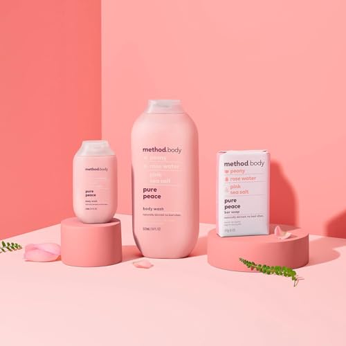 Method Body Wash Duo - Pure Peace + Berry Balance Moisturizing Shower Gels, 18 Fl Oz