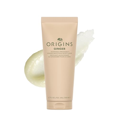Ginger Body Scrub with Sugar - Exfoliating & Cleansing 6.7 Fl Oz