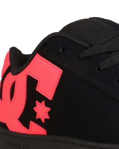 DC Womens Court Graffik Skate Shoes Black Hot Pink Size 7
