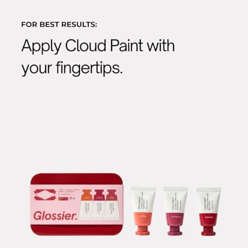 Glossier Mini Cloud Paint Blush Trio - Vegan, Hydrating, Radiant Cheek Colors