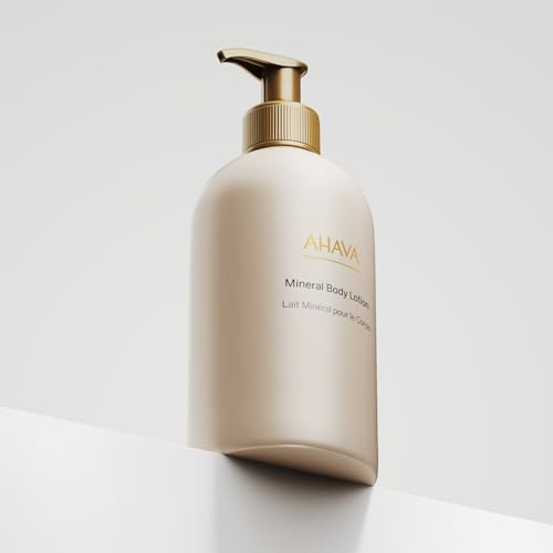 AHAVA Dead Sea Water Mineral Body Lotion - 17 Fl Oz, Daily Moisturizer & Hydrating